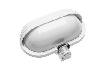 GTV plafon gospodarczy/kanałowy z czujnikiem ruchu Kacroo E27 biały IP40 OS-KACROO-00