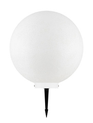 Luces Exclusivas lampa stojąca zewnętrzna LED Celendin wbijana w ziemię Ø 40 cm E27 1x12W IP65 wys. 40 cm biała LE73753