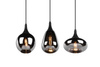 Trio lampa wisząca Lumina 3xE14 czarna 317000332