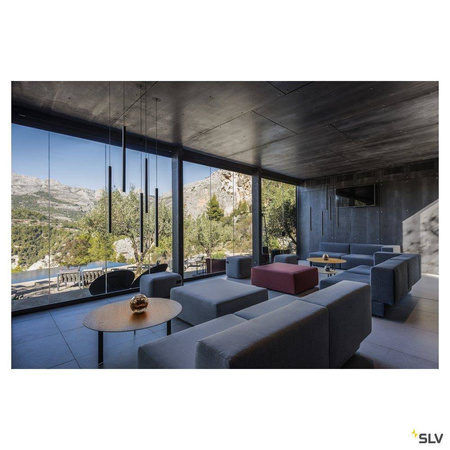 SLV lampa wisząca LED Helia 60 7,5W 500lm 3000K czarna 158400