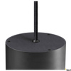 SLV lampa wisząca LED Oculus 11W 780lm 2000/3000K 100° ściemnialna czarna Ø9cm 1004672