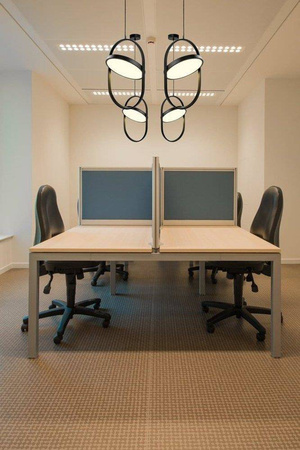 Step Into Design lampa wisząca LED Elipse 20W 1800lm 3000K czarna 60217A-L