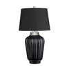 Quintiesse lampka biurkowa Bexley E27 czarna/nikiel QN-BEXLEY-TL-BKPN
