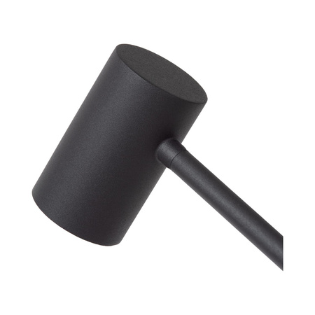 Lucide lampa podłogowa Tipik LED ściemnialna 1x3W 2700K zasilanie akumulatorowe 3 stopnie ściemniania czarna 36722/03/30