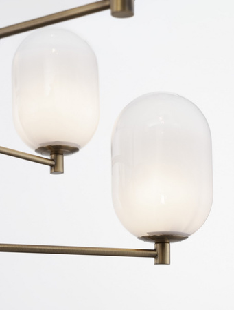 Luces Exclusivas lampa wisząca LED Badesi Ø 100 cm G9 12x5W IP20 złota LE43353