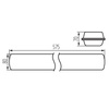 Kanlux oprawa liniowa LED Mah Hi 19W 2400lm 4000K szara IP65 22606