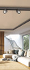 Azzardo lampa szynowa (reflektorek) Beta Gary GU10 czarna AZ5207
