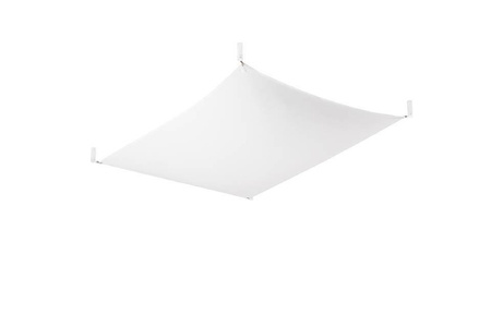 Sollux plafon Luna 1 2xG13 (załączono LED 9W 1080lm 3000K) biały SL.0737