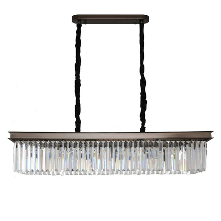 Step Into Design żyrandol / lampa wisząca Sparkle Single 8xE14 antracytowa MP0097A