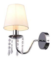 Candellux kinkiet Ruti E14 beżowy/chrom 21-58706