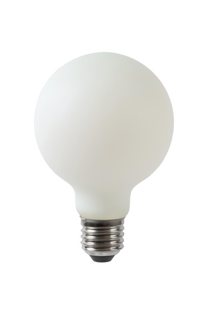 Lucide żarówka LED E27/5W Ø 8 cm 450LM ściemnialna matowa biała 49048/05/61