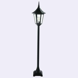 Norlys lampa stojąca zewnętrzna Modena E27 126cm czarna IP54 304BL