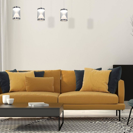 Milagro lampa wisząca LED Tiempo 3x(5W 350lm 4000K) 15W 1050lm chrom ML423