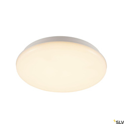 SLV plafony łazienkowy LED Sima 24W 2200lm 3000K 120° ściemnialna biały Ø30cm IP44 1005085