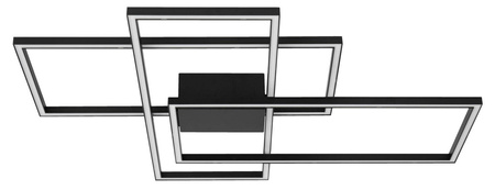 Luces Exclusivas plafon LED Pico 55W 3550lm 3000K czarny LE41455