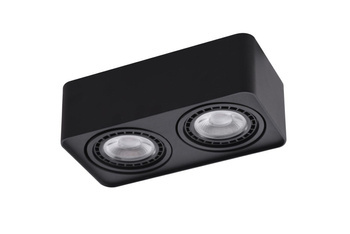 Azzardo plafon techniczny Paola 2 2xES111 GU10 czarny AZ4134