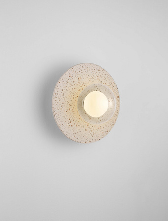 Luces Exclusivas kinkiet LED Asunta Ø 29,5 cm G9 1x5W IP20 beżowy LE44855