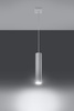 Sollux lampa wisząca Lagos 1 GU10 biała SL.0323