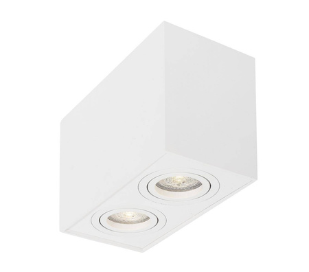 Luces Exclusivas plafon techniczny Chivacoa 2xGU10 biały LE61451