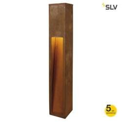 SLV lampa stojąca zewnętrzna LED Rusty 80 Slot 9W 30lm 3000K rdzawa 80cm IP55 233457
