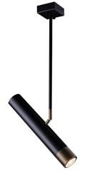 Amplex plafon techniczny (reflektorek) Eido GU10 czarny/patyna 8266