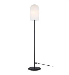Markslojd lampa podłogowa Afternoon 1L Big E27 czarna/biała 125cm IP44 107998