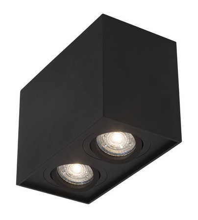 Luces Exclusivas plafon techniczny Chivacoa 2xGU10 czarny LE61450