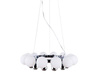 Azzardo żyrandol / lampa wisząca Esperanza 12xG9 biała/chrom AZ0095