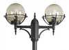 Su-ma latarnia Kule z koszykiem 200 2xE27 czarna/patyna 180-280cm IP43 OGMWN 2 KPO FU