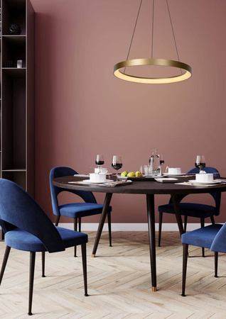 Lucide lampa wisząca LED Vidal 48W 2987lm 3000K złota 46403/48/02