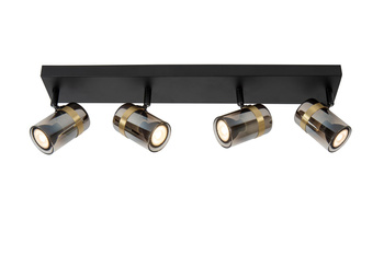 Lucide lampa sufitowa Upton 4xGU10 dymiony szary 57900/04/65