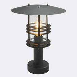 Norlys lampa stojąca zewnętrzna Stockholm Big E27 47,5cm czarna IP54 287BL