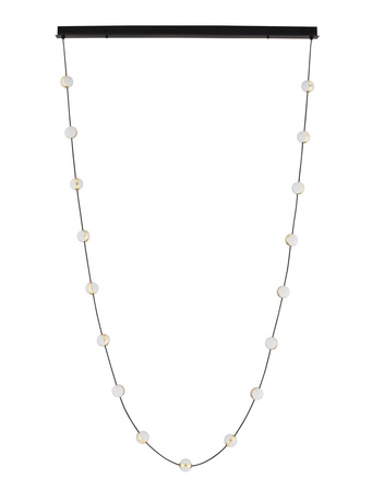 Luces Exclusivas lampa wisząca LED Cutervo ściemnialna 54W 4422lm 3000K IP20 czarno/złota LE44604