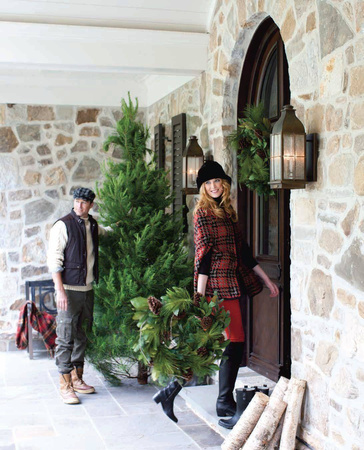 Elstead kinkiet zewnętrzny Bingham 3xE14 rdzawy IP44 HK-BINGHAM-L