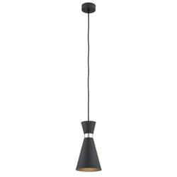 Argon lampa wisząca Lukka E27 czarna 3896