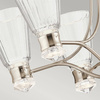 Quintiesse lampa wisząca LED Kayva 36W 2375lm 3000K nikiel IP44 QN-KAYVA13-PN