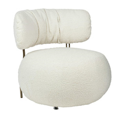 King Home Fotel LOW TEDDY biały KH1301100130