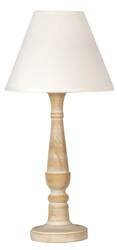 Candellux lampka biurkowa Folclore E14 biała 42cm 41-80724
