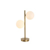 Light Prestige lampka biurkowa Dorado 2xG9 biało/złota LP-002/2T