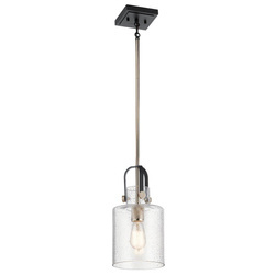 Quintiesse lampa wisząca Kitner E27 nikiel QN-KITNER-P-PN