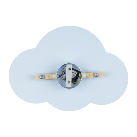 TK Lighting kinkiet dziecięcy Cloud 2xG9 niebieski 4966