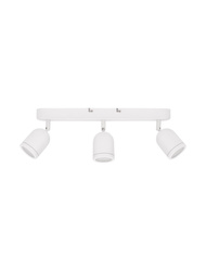 Luces Exclusivas lampa sufitowa łazienkowa LED Acalan GU10 3x10W IP44 biała LE43452