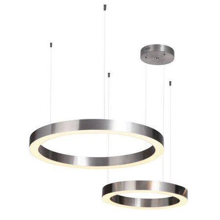 Step Into Design Circle 2in1 lampa wisząca LED 53W 5035lm 3000K nikiel ST-8848-40+60 nickel