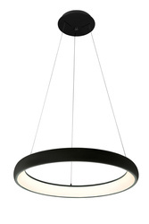 Azzardo SMART lampa wisząca LED Antonio 41 32W 1650lm 3000/6500K czarno/biała AZ5060