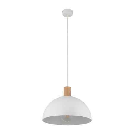 TK Lighting lampa wisząca Oslo E27 biała 4851