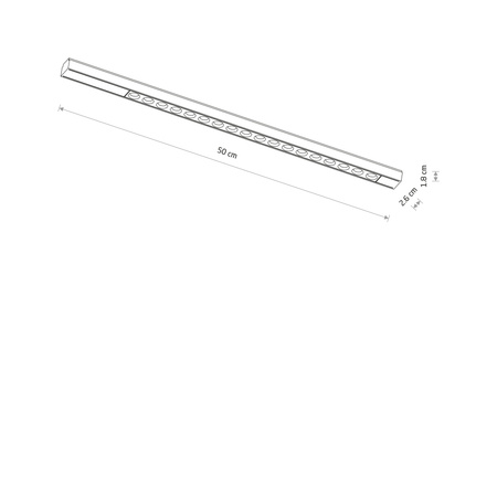 Nowodvorski lampa szynowa UT-LVM Focus 18W 1500lm 4000K czarna 11332