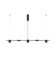 Luces Exclusivas lampa wisząca LED Abel ściemnialna 29W 560lm 3000K IP20 czarna LE43206