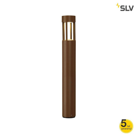 SLV lampa stojąca zewnętrzna LED Slots 65 4,5W 200lm 3000K 68° rdzawa 9cm IP44 231457