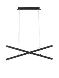 Luces Exclusivas lampa wisząca LED Puebla 40W 1427lm 3000K czarna LE42799