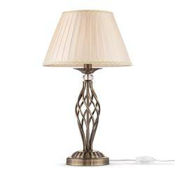 Maytoni lampka biurkowa Grace E14 mosiężna RC247-TL-01-R